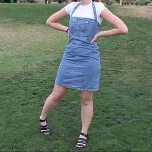 Vintage Ralph Lauren Halter Denim Dress